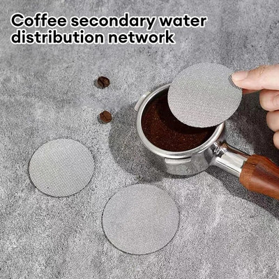 51/53/58 mm korduvkasutatav kohvifiltri ekraani kuumakindel võrk espressomasina kohvi valmistamise filtrivõrk Portafilter Barista jaoks