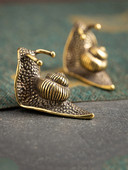 Osobnost Retro Čisti bakar Mini kip puža Ukrasi Stol Antikni mesing Čaj Kolekcija kućnih ljubimaca Ukrasi za dnevnu sobu