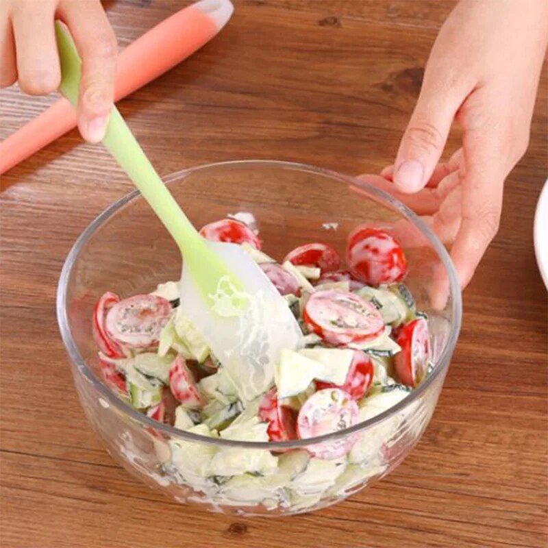 Silikonska strugalica za pečenje kreme Neljepljiva lopatica za maslac Rezač za glatku čokoladu Kuhinjski alati za slastičarstvo Strugalica otporna na toplinu