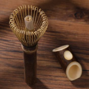 Автентична практична бъркалка за чай на прах в японски стил Бамбукова бъркалка Matcha Лесна за почистване за зелен чай