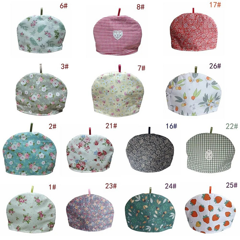 Tea Cozies teáskanna szigetelő huzat Ágynemű és textil szigetelt Újdonság Comfort pamut porálló hőállóság Új