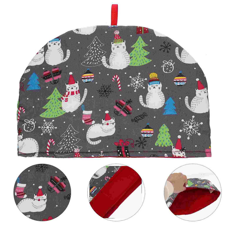 Teáskanna szigetelő fedél Vízforraló meleg szigetelt háztartási védő Kreatív étterem melegítő paplan