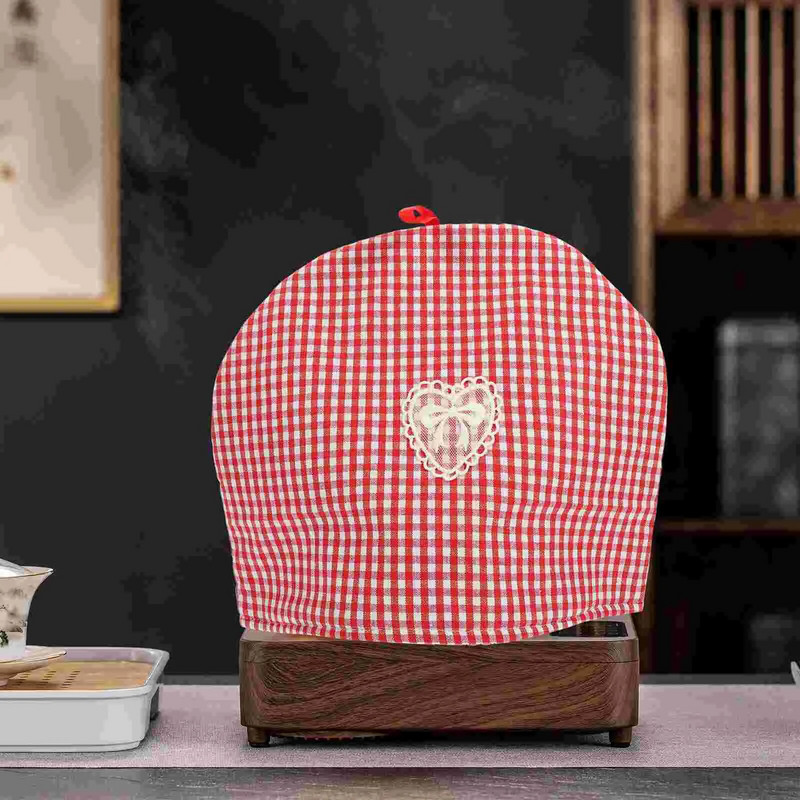 Ретро декор Чайник Изолационен капак Домакинска Уютна защитна кухня Предпазване от прах