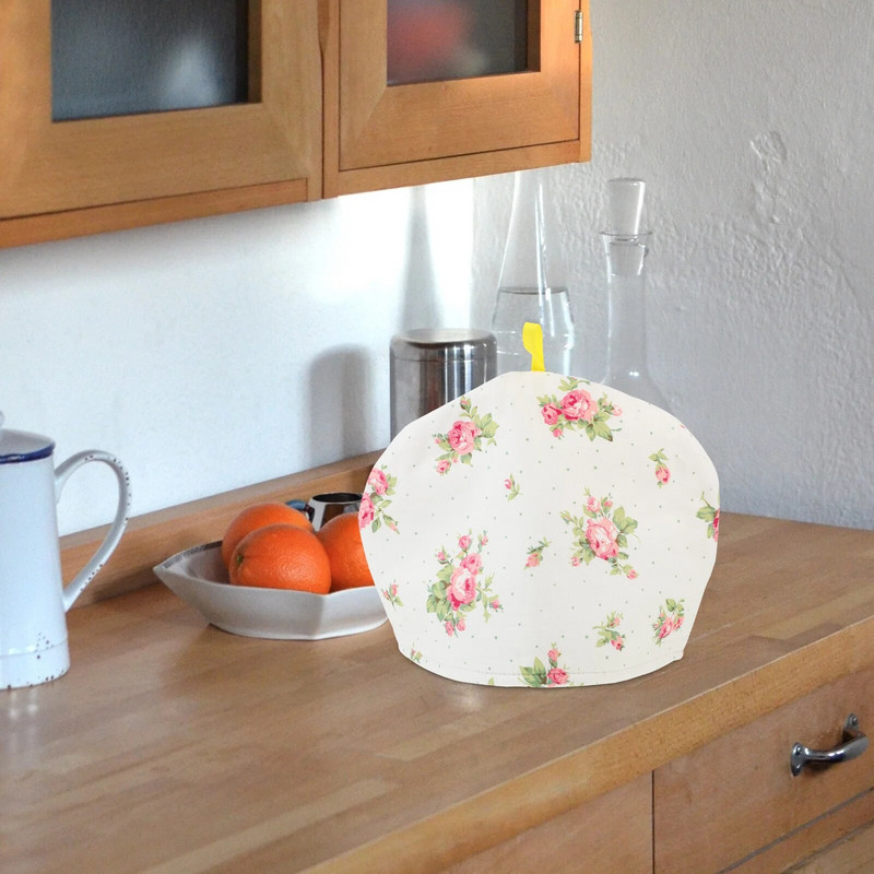 Capac izolator pentru ceainic Cuvertură matlasată Protector de praf Capac ceainic Huse din bumbac