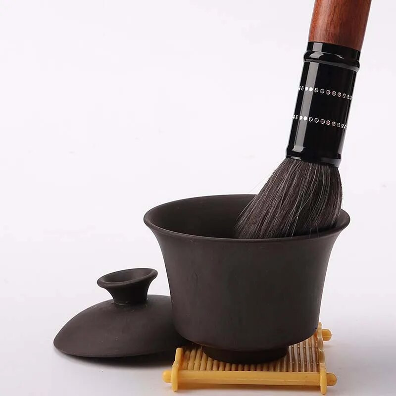 Kinietiško stiliaus buitinis biuras Kung Fu arbata medžio masyvo arbatos šepetėlis lėkštė Žaislų valymo šepečiai Arbatos ceremonijos priedai ZC375