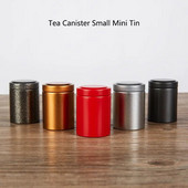 Limenke za čaj Male mini limenke zatvorene limene kutije Makou prijenosna kutija za pakiranje Metalne male limenke Prazne limenke za čaj Opće namjene Staklenka s potkovom