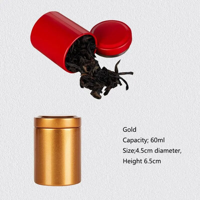 Limenke za čaj Male mini limenke zatvorene limene kutije Makou prijenosna kutija za pakiranje Metalne male limenke Prazne limenke za čaj Opće namjene Staklenka s potkovom