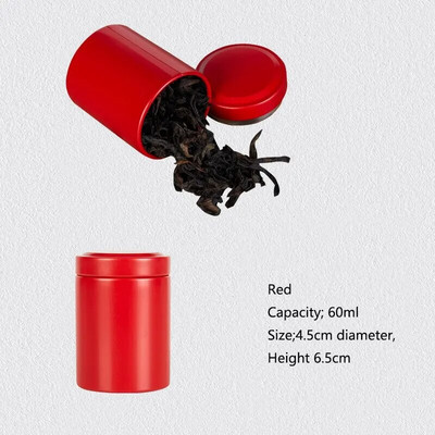 Limenke za čaj Male mini limenke zatvorene limene kutije Makou prijenosna kutija za pakiranje Metalne male limenke Prazne limenke za čaj Opće namjene Staklenka s potkovom