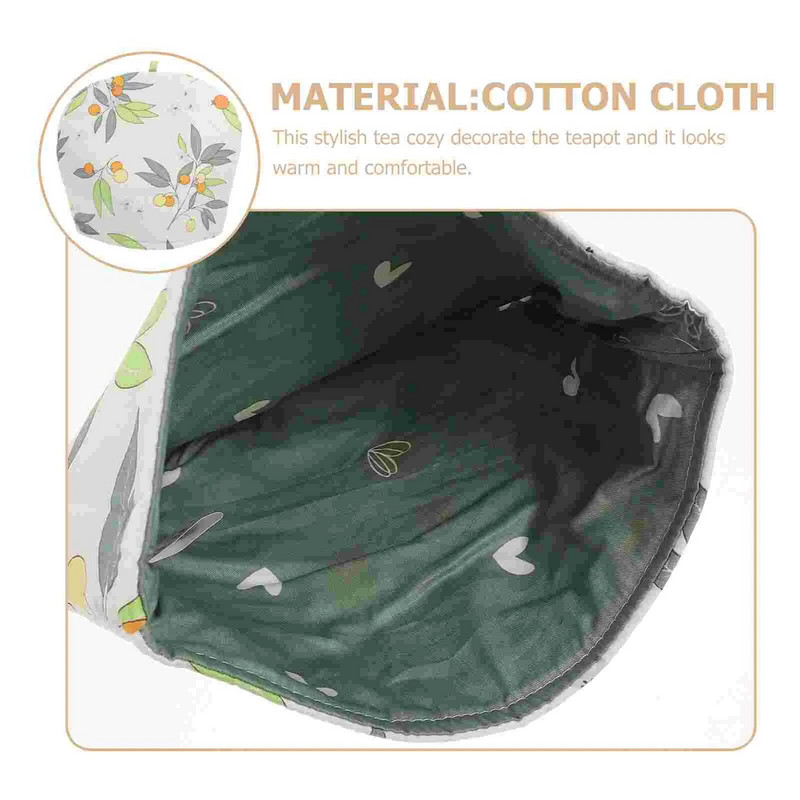 Čajnik Izolacijski poklopac Pamuk Udobni dodaci Topliji Tisak za zaštitu od prašine