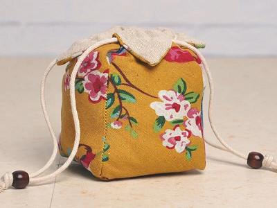 Novi dolazak 3 veličine Pamuk i lan Tea Cozies Tea Set Dodaci Kung Fu Tea Torba za pohranu šalica Kineska prijenosna putna torba LE755