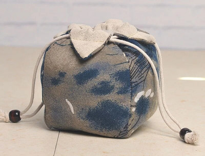 Novi dolazak 3 veličine Pamuk i lan Tea Cozies Tea Set Dodaci Kung Fu Tea Torba za pohranu šalica Kineska prijenosna putna torba LE755