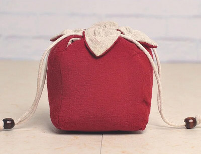 Novi dolazak 3 veličine Pamuk i lan Tea Cozies Tea Set Dodaci Kung Fu Tea Torba za pohranu šalica Kineska prijenosna putna torba LE755