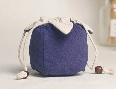 Novi dolazak 3 veličine Pamuk i lan Tea Cozies Tea Set Dodaci Kung Fu Tea Torba za pohranu šalica Kineska prijenosna putna torba LE755