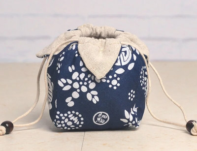 Novi dolazak 3 veličine Pamuk i lan Tea Cozies Tea Set Dodaci Kung Fu Tea Torba za pohranu šalica Kineska prijenosna putna torba LE755