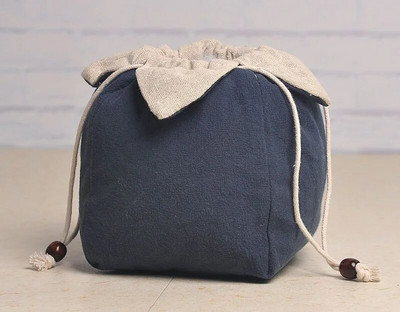 Novi dolazak 3 veličine Pamuk i lan Tea Cozies Tea Set Dodaci Kung Fu Tea Torba za pohranu šalica Kineska prijenosna putna torba LE755