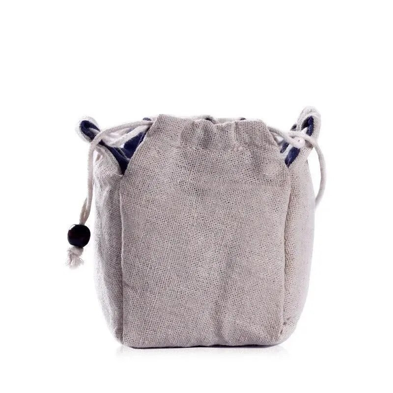 Novi dolazak 3 veličine Pamuk i lan Tea Cozies Tea Set Dodaci Kung Fu Tea Torba za pohranu šalica Kineska prijenosna putna torba LE755