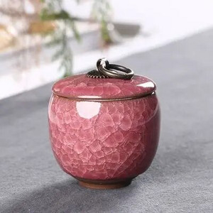 Kerámia Tea Caddies teástartó kávédoboz porcelán tea caddy teatároló doboz teatartó