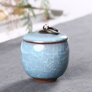 Kerámia Tea Caddies teástartó kávédoboz porcelán tea caddy teatároló doboz teatartó
