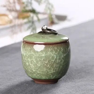 Kerámia Tea Caddies teástartó kávédoboz porcelán tea caddy teatároló doboz teatartó