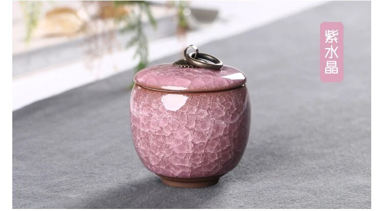 Kerámia Tea Caddies teástartó kávédoboz porcelán tea caddy teatároló doboz teatartó