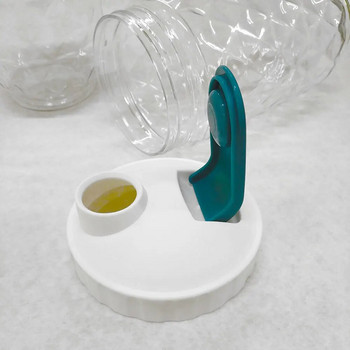 1 PC/Παρτίδα τσαγιού Gaucho Yerba Mate με λειτουργία χυσίματος Διάφανη πλαστική τσαγιέρα για κατοικίδια ανθεκτική και εύκολη στο ταξίδι Ζεστή προσφορά