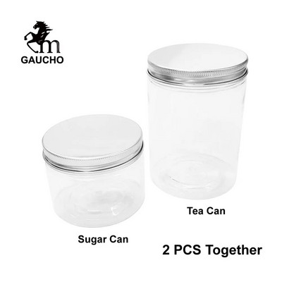 1 бр./лот кутия за чай Gaucho Yerba Mate с функция за изливане Прозрачен пластмасов чайник за домашни любимци Издръжлив и лесен за пътуване Гореща разпродажба