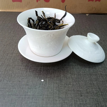 Κινέζικα κεραμικά Gaiwan The Riverside Scene at the Qingming Festival Pattern Kung Fu Tea Maker Drinkware TeaSet Tea Towls Set