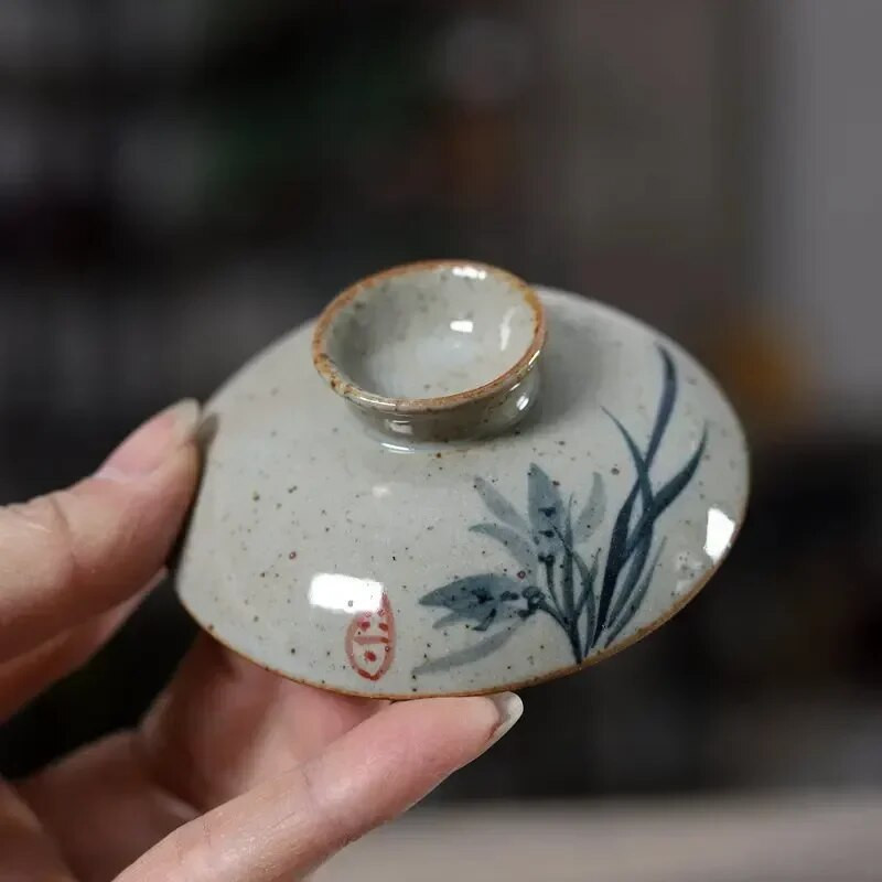 Ručno oslikana Sancai Gaiwan keramika Kineski kung fu šalice za čaj Dekoracija doma Keramičko posuđe za čaj Set juha za čaj Čaša za čaj Zdjela