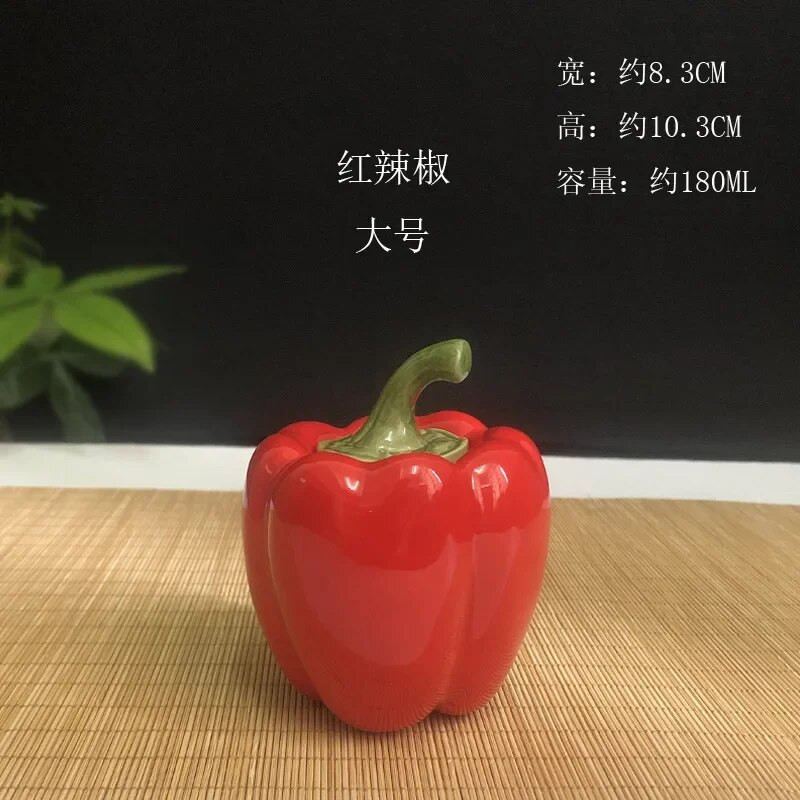 Simulacija rukotvorina od keramičkih zatvorenih tegli Čaj od čilija Skladištenje grickalica Poklon boca