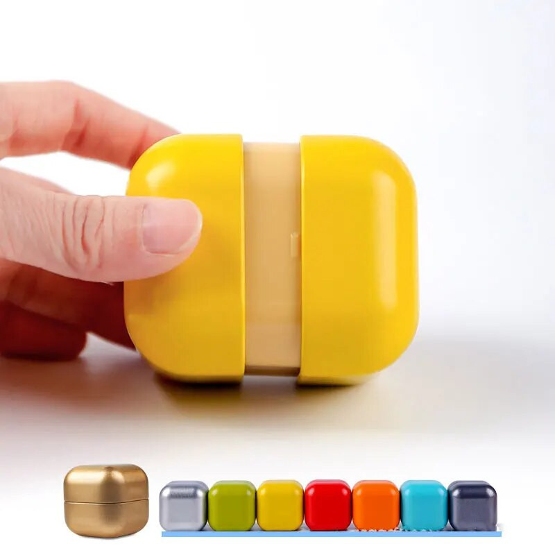 Mini limena kutija za pohranu od 1 komada Kutija za pohranu kolačića i slatkiša Poklon kutija za slatkiše Grickalice Male okrugle limenke Pribor za pohranu Spremnici limenke