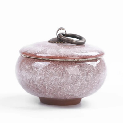 Creative Crack Keraminis hermetiškas stiklainis Nešiojamas kelioninis arbatos Caddy Mini porcelianinis laikymo stiklainis papuošalų dėžutės konteineris Namų dekoras Modernus