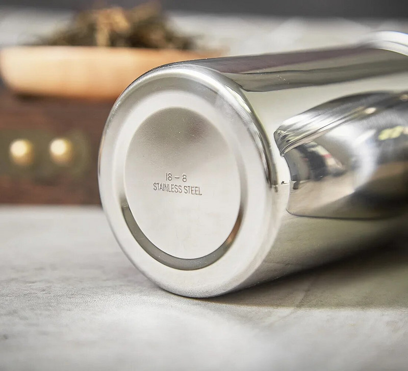 Zatvorena posuda za pohranu od nehrđajućeg čelika, prijenosni hermetički zatvoreni spremnik za pohranu hrane, kanister za zrna kave, brašno, žitarice, šećer