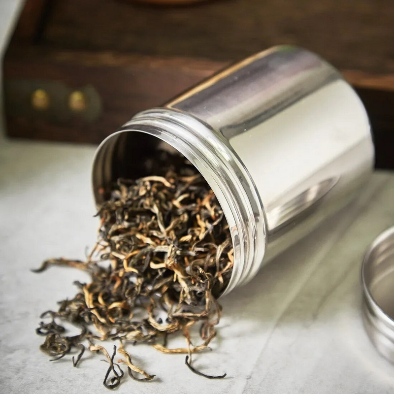 Zatvorena posuda za pohranu od nehrđajućeg čelika, prijenosni hermetički zatvoreni spremnik za pohranu hrane, kanister za zrna kave, brašno, žitarice, šećer