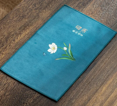 Sűrített kínai konyharuha Csúcsminőségű plüss nedvszívó vízrongy teaszalvéták textil asztal teáskanna alátét teáskészlet tartozékok