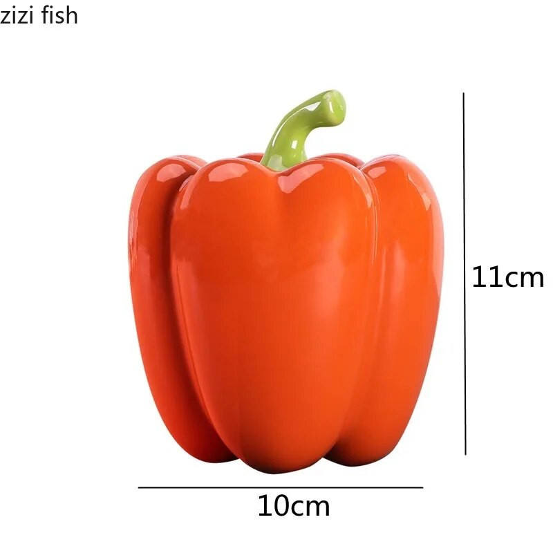 Apple Kerámia Tea Can Chili Tea Caddy Tea Doboz Pecsét Az Üveg Teatartály Tároló Üveg Tea Szervező Tároló Doboz Tároló Szervező