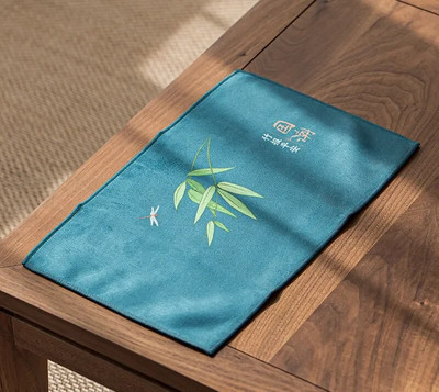 Kínai festett konyharuha Csúcsminőségű plüss nedvszívó vízrongy sűrített teaszalvéták vászon hőszigetelő alátét teatartozékok