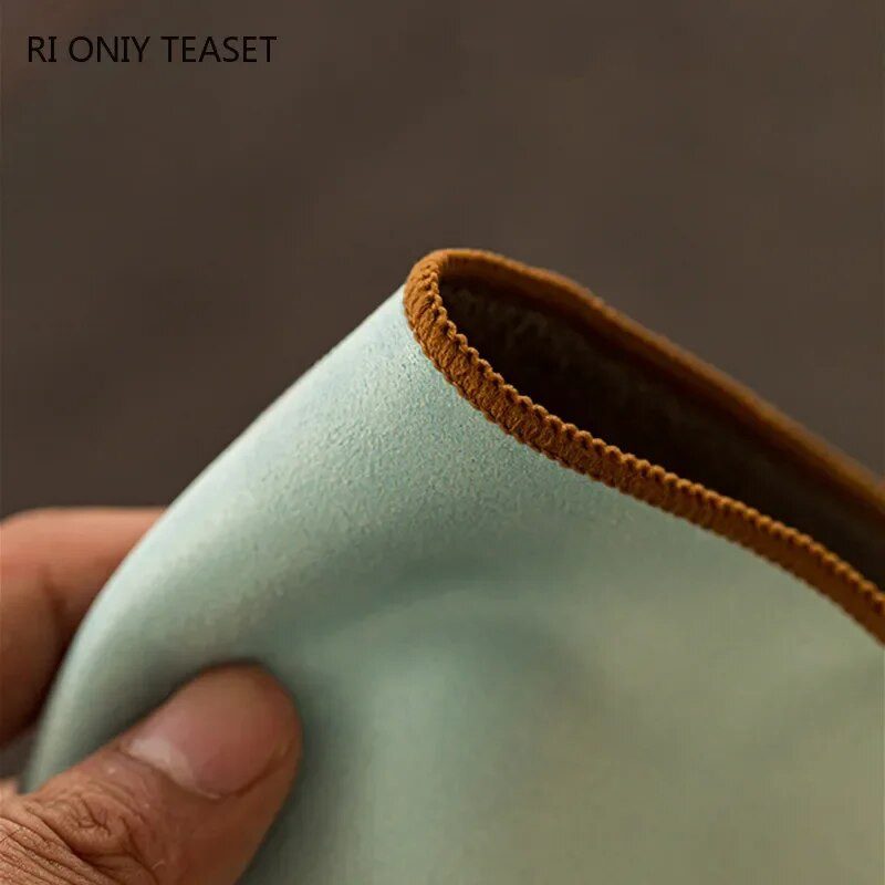 Kínai festett konyharuha Csúcsminőségű plüss nedvszívó vízrongy sűrített teaszalvéták vászon hőszigetelő alátét teatartozékok