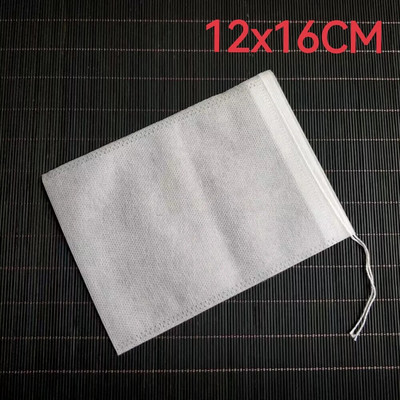 100 vnt. vienkartinių arbatos maišelių filtro užpilas su virvele „Heal Seal“ maistinės kokybės neaustinės medžiagos, prieskonių vienkartinė natūralios medienos masė