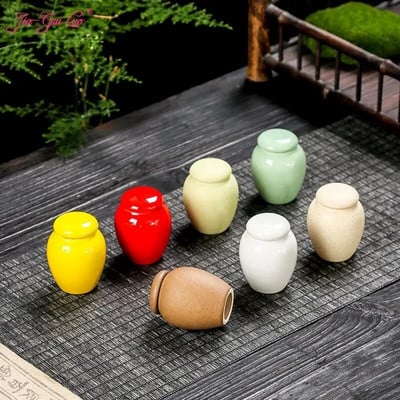 JIA GUI LUO Teaware Tea Caddies, Органайзер Контейнер за чай, Буркан за чай, Кутия, Съхранение, Съхранение на кафе, D031