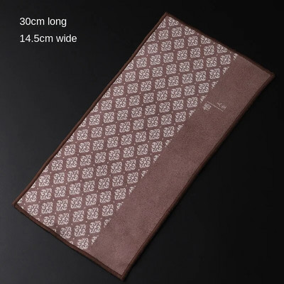 Dvipusis aksominis tradicinis kinų tapyba Sutirštintas Zen sugeriantis arbatos kvadratas padėkliukai Staltiesė Arbatinio rankšluosčio reikmenys