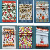 1PC 41x64cm prosop de ceai din bumbac lavetă pentru curățarea vaselor șervețele colorate imprimate instrumente de gătit, accesorii de bucătărie, xvideos gratuit