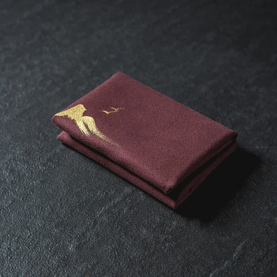 Nove vintage vezene čajne salvete Tkanina Riba Šljiva Cvjetni uzorak Zdjela Čajnik Ručnik za čišćenje stola Dodatak za čajnu ceremoniju