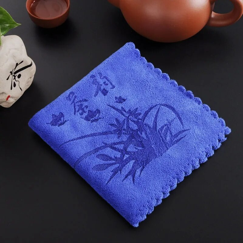 Vintage arbatos rankšluosčių rinkinys, arbatos šluostė, stalo padėklas, Kung Fu arbatos rinkinys, ceremonijos priedai, padėkliukai, 1 vnt.