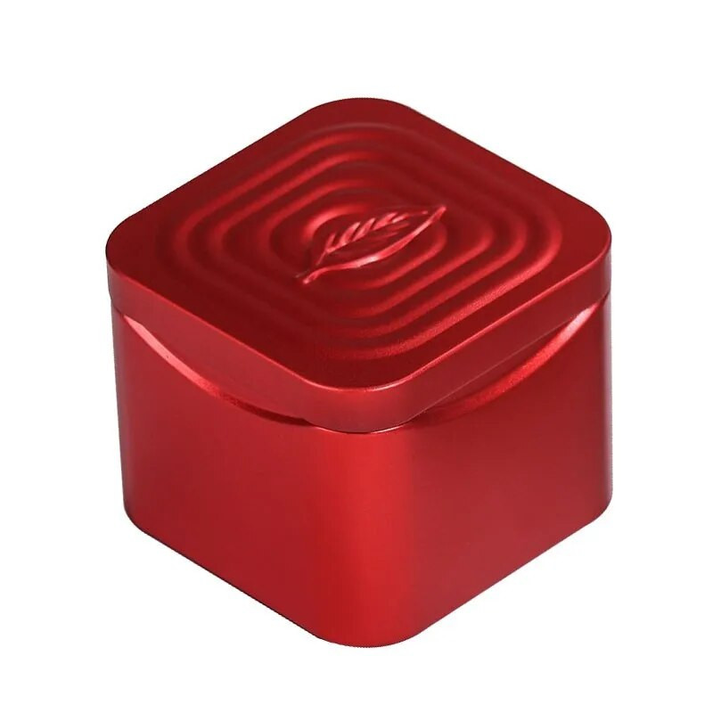 Raznobojna mala četvrtasta limenka od bijelog lima Limenka za čaj Izvrsna kutija za darove i rukotvorine za slatkiše Spremnik za pohranu hrane