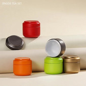 Izvrsna mini posuda za čaj, prijenosni metalni spremnik za pohranu čaja, putna zatvorena staklenka za kavu, posuda za čaj, spremnici za pohranu u kućanstvu