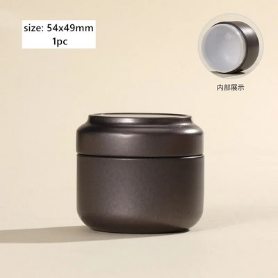 Izvrsna mini posuda za čaj, prijenosni metalni spremnik za pohranu čaja, putna zatvorena staklenka za kavu, posuda za čaj, spremnici za pohranu u kućanstvu