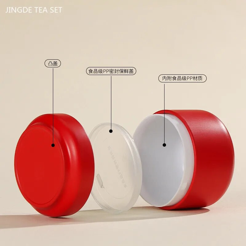 Izvrsna mini posuda za čaj, prijenosni metalni spremnik za pohranu čaja, putna zatvorena staklenka za kavu, posuda za čaj, spremnici za pohranu u kućanstvu