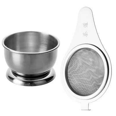 Daugkartinio naudojimo nerūdijančio plieno arbatos infuzinis smulkaus tinklelio arbatinukas Kungfu arbatos lapų sietelio rinkinys Prieskonių difuzoriaus filtro virtuvės priedai