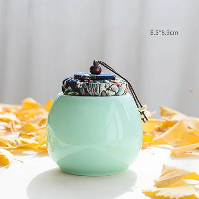 Prijenosna putna brtva od seladona staklenka za pohranu otporna na vlagu kava u zrnu čaj slatkiši keksi prekrivene kuhinjske boce za pohranu limenke