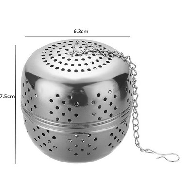 Infuser za listove čaja od nehrđajućeg čelika Cjedilo Mrežasto sito za začine za kuhanje Čajnik Filter za čaj Kuglica za začine Kuhinjski pribor